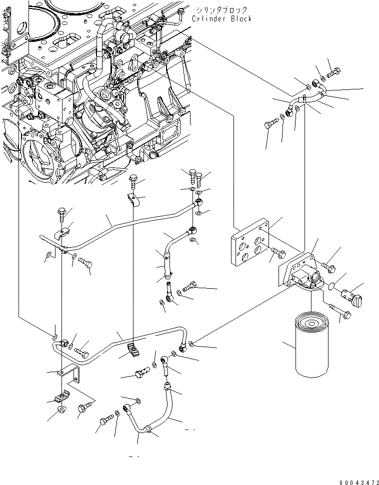 Схема запчастей Komatsu SAA6D170E-5C - АНТИКОРРОЗ. ЭЛЕМЕНТ ДВИГАТЕЛЬ