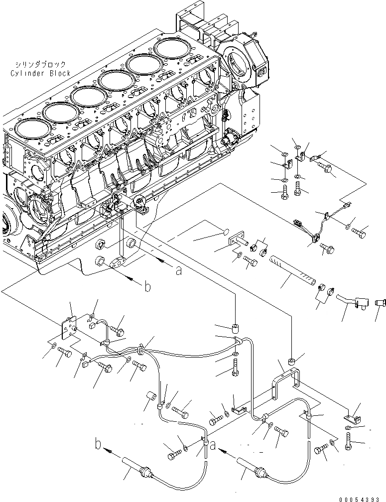 Схема запчастей Komatsu SAA6D170E-5A-01 - ОБОГРЕВ. МАСЛ. ПОДДОНА И УРОВЕНЬ ДАТЧИК (БЕЗ VEHICLE HEALTH СИСТЕМА МОНИТОРА ХОЛОДН. МЕСТН. (A) СПЕЦ-Я.) ДВИГАТЕЛЬ