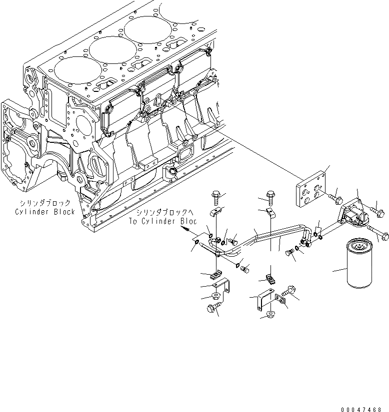 Схема запчастей Komatsu SAA6D170E-5A-01 - АНТИКОРРОЗ. ЭЛЕМЕНТ (PRECIPITATION GROUND PSEC.)(№-8) ДВИГАТЕЛЬ