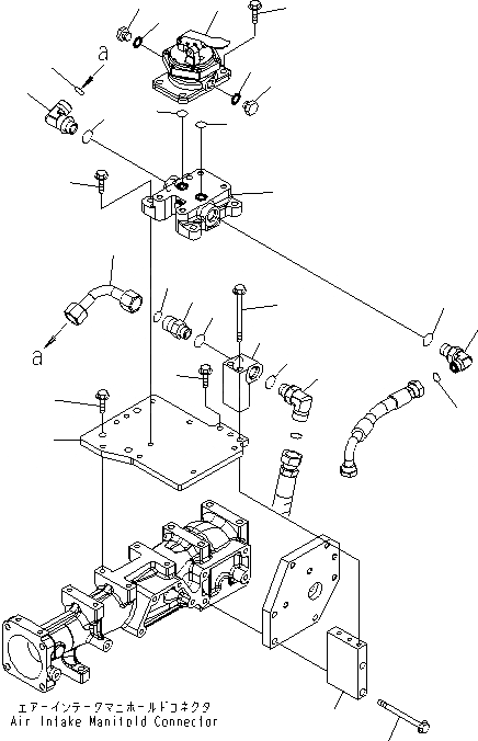 Схема запчастей Komatsu SAA6D125E-5C-02 - PОБОД КОЛЕСАING НАСОС И ТРУБЫ(№-) ДВИГАТЕЛЬ