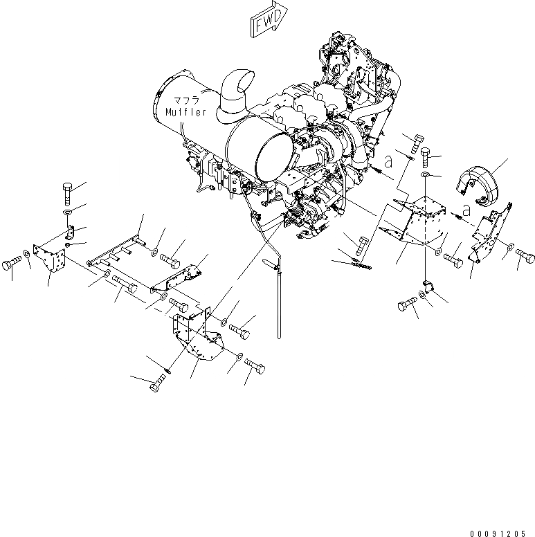 Схема запчастей Komatsu SAA6D140E-5B-01 - ТЕРМОЗАЩИТА(№9-) ДВИГАТЕЛЬ