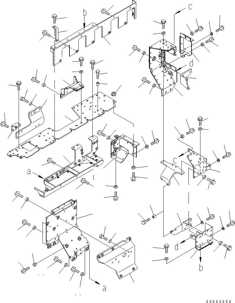Схема запчастей Komatsu SAA6D140E-5H-01 - ТЕРМОЗАЩИТА (/) (LANDFILL СПЕЦ-Я.)(№87-) ДВИГАТЕЛЬ