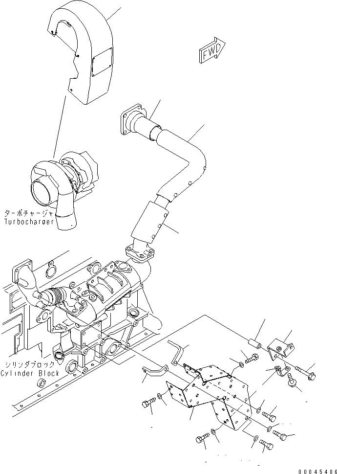 Схема запчастей Komatsu SAA6D125E-5D-01 - ТЕРМОЗАЩИТА(№7-) ДВИГАТЕЛЬ