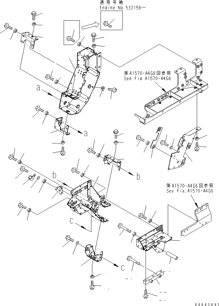 Схема запчастей Komatsu SAA6D140E-5G-02 - ТЕРМОЗАЩИТА (/) (LANDFILL СПЕЦ-Я.)(№-) ДВИГАТЕЛЬ