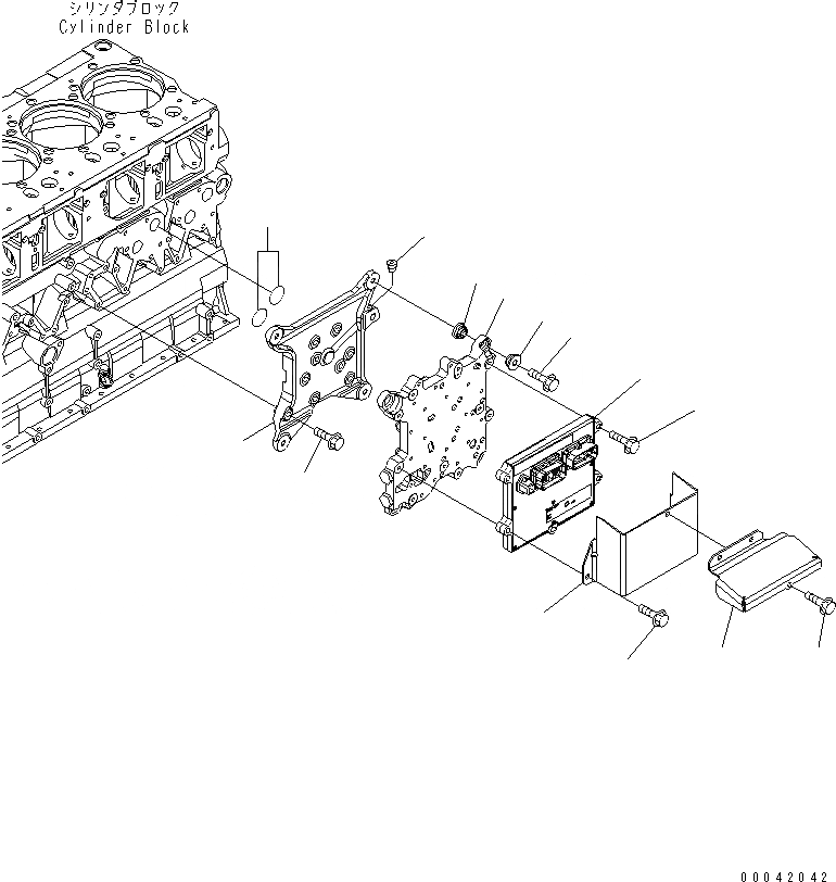 Схема запчастей Komatsu SAA6D140E-5G-02 - ТОПЛИВН. ВПРЫСК КОНТРОЛЛЕР(№-7) ДВИГАТЕЛЬ
