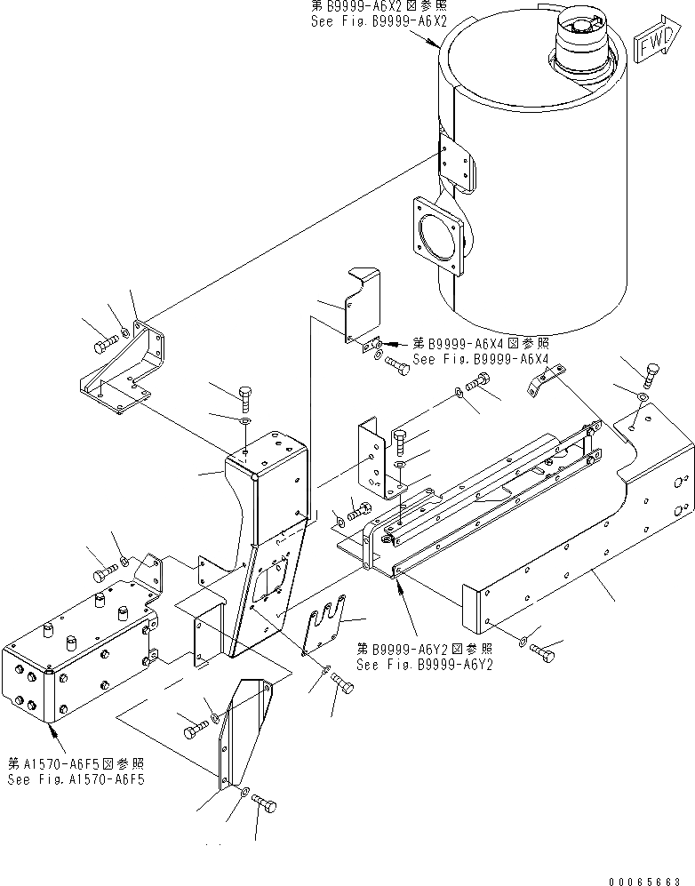 Схема запчастей Komatsu SAA6D170E-5D-01 - ТЕРМОЗАЩИТА(№-) ДВИГАТЕЛЬ