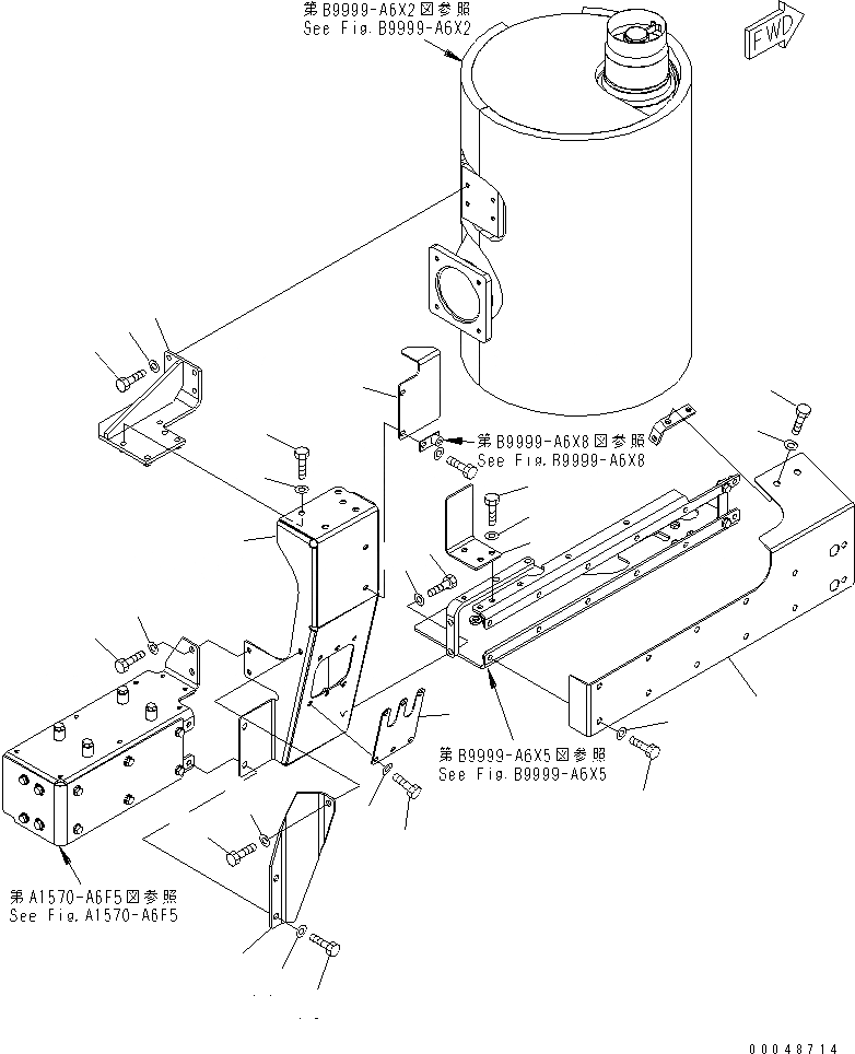 Схема запчастей Komatsu SAA6D170E-5D-01 - ТЕРМОЗАЩИТА(№-) ДВИГАТЕЛЬ