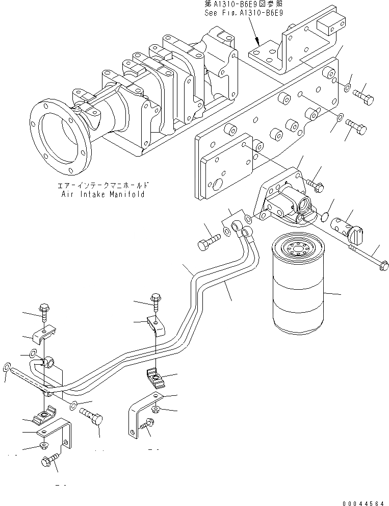 Схема запчастей Komatsu SAA6D170E-5B-02 - АНТИКОРРОЗ. ЭЛЕМЕНТ (PRECIPITATION GROUND СПЕЦ-Я.)(№7-) ДВИГАТЕЛЬ
