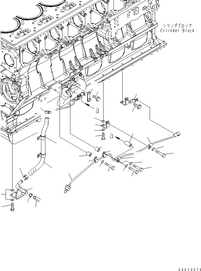 Схема запчастей Komatsu SAA6D170E-5B-02 - ДАТЧИК ПРОРЫВА ГАЗОВ (PM-CLINIC СПЕЦ-Я.)(№9-) ДВИГАТЕЛЬ