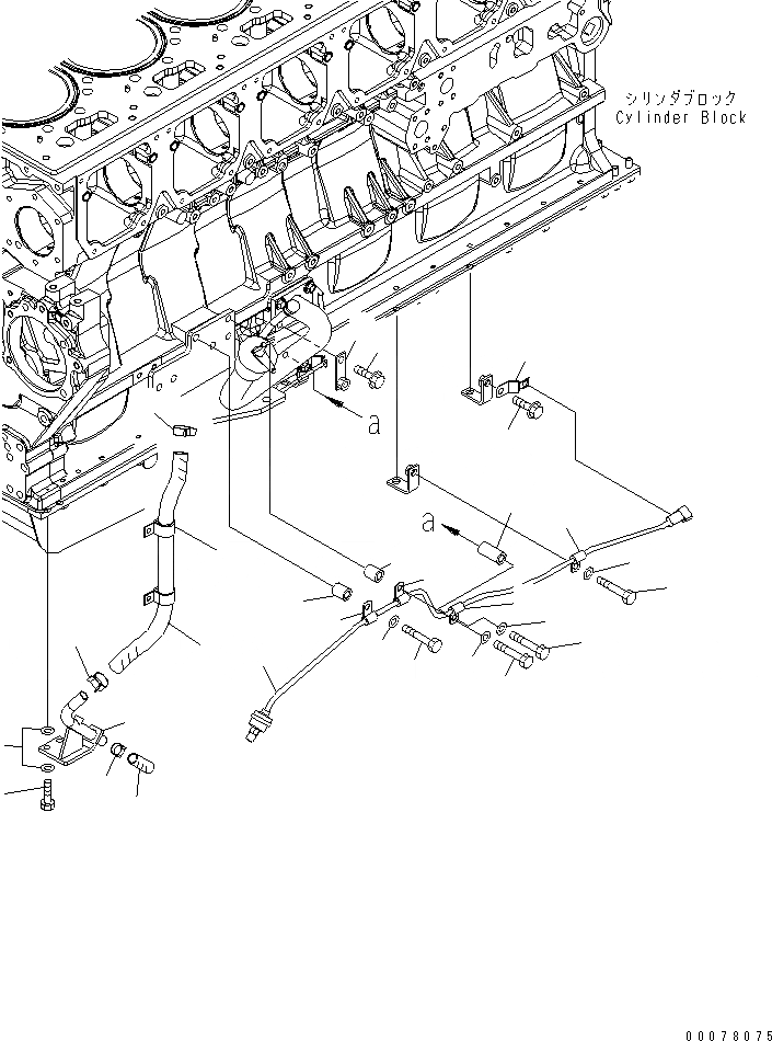 Схема запчастей Komatsu SAA6D170E-5B-02 - ДАТЧИК ПРОРЫВА ГАЗОВ (PM-CLINIC И ПОДОГРЕВАТЕЛЬ ХЛАДАГЕНТА СПЕЦ-Я.)(№9-) ДВИГАТЕЛЬ