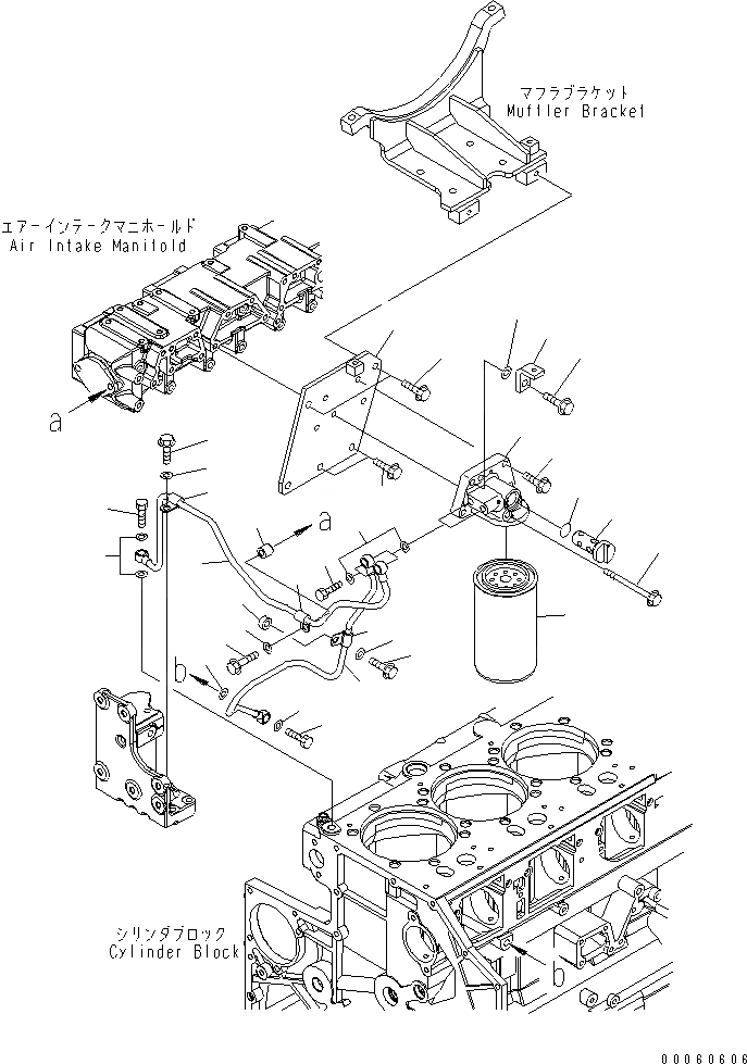 Схема запчастей Komatsu SAA6D140E-5FR-03 - АНТИКОРРОЗ. ЭЛЕМЕНТ(№-) ДВИГАТЕЛЬ