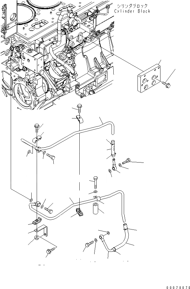 Схема запчастей Komatsu SAA6D170E-5CR-W - АНТИКОРРОЗ. ЭЛЕМЕНТ (БЕЗ COROSSION RESISTOR)(№78-) ДВИГАТЕЛЬ