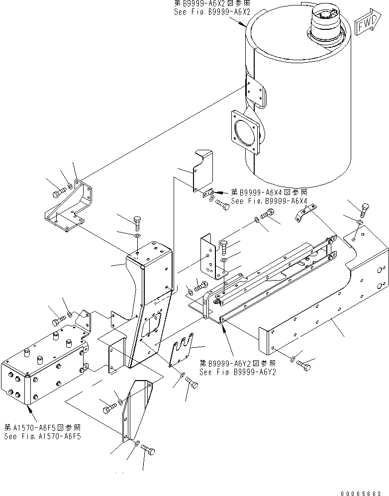 Схема запчастей Komatsu SAA6D170E-5DR-W - ТЕРМОЗАЩИТА(№7-) ДВИГАТЕЛЬ