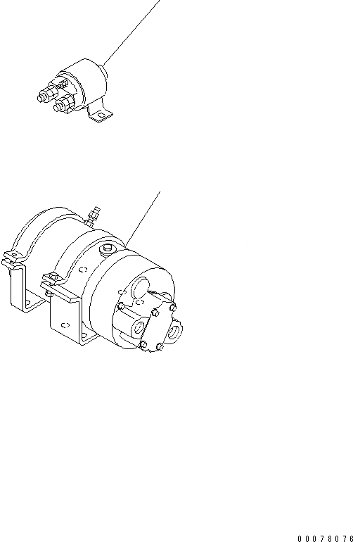 Схема запчастей Komatsu SAA6D170E-5DR-W - PRE-LUBE НАСОС(№7-) ДВИГАТЕЛЬ