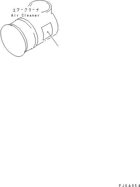 Схема запчастей Komatsu SDA12V140-1B - ПРЕДУПРЕЖДАЮЩ. МАРКИРОВКА (ВОЗДУХООЧИСТИТЕЛЬ) (ДЛЯ ДВОЙН. ЭЛЕМЕНТА)(№797-79) ДВИГАТЕЛЬ