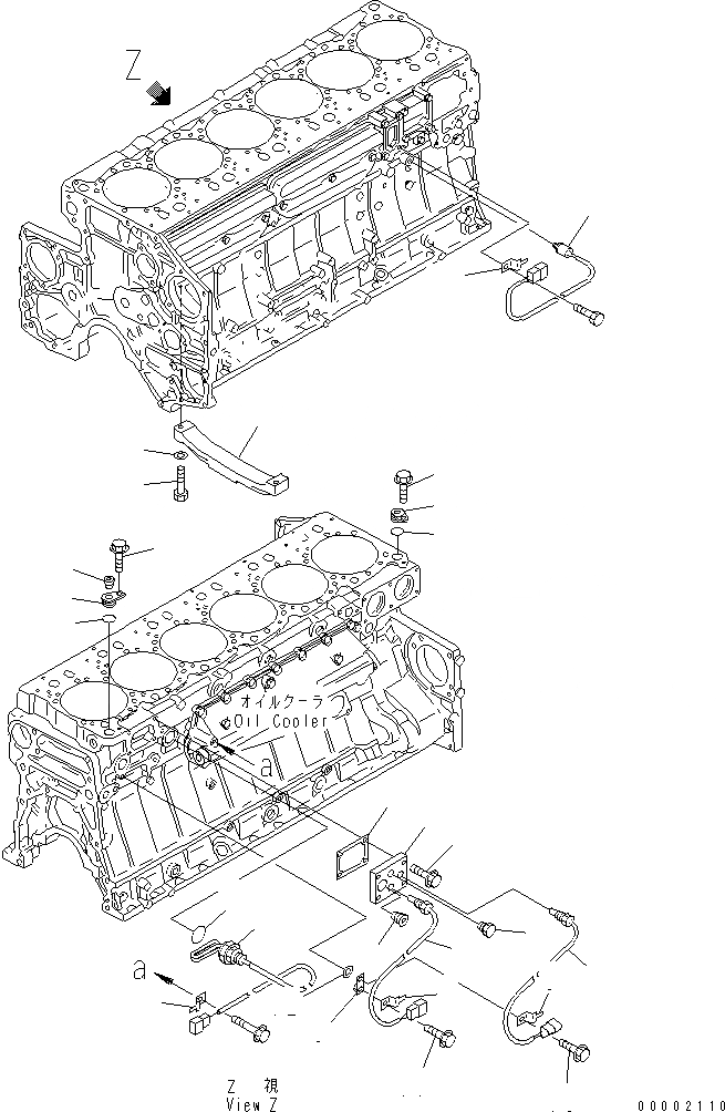 Схема запчастей Komatsu SDA6D140E-2E-9 - БЛОК ЦИЛИНДРОВ КРЫШКА(МОРОЗОУСТОЙЧИВ. СПЕЦИФИКАЦИЯ)(№-) ДВИГАТЕЛЬ