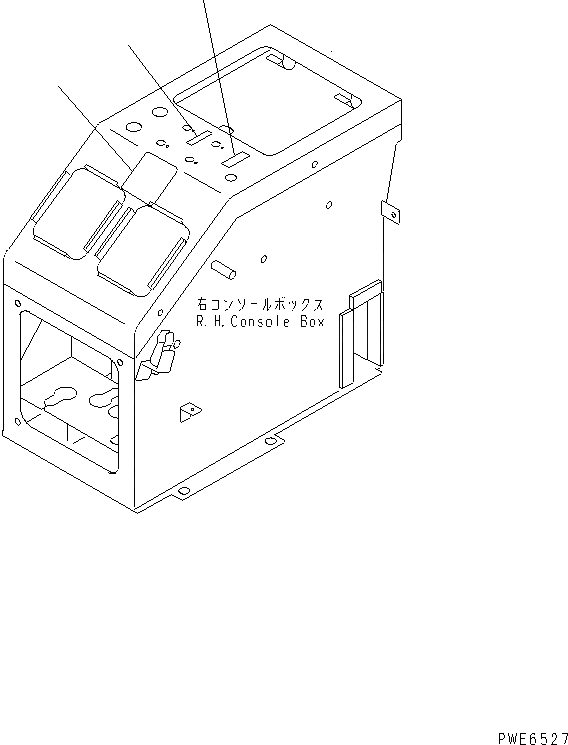 Схема запчастей Komatsu WA100-3A-SN - ПОЛ ТАБЛИЧКИ (С СОЕДИНИТ. УСТР-ВО S.P.A.P.) КАБИНА ОПЕРАТОРА И СИСТЕМА УПРАВЛЕНИЯ