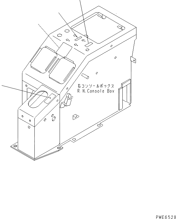 Схема запчастей Komatsu WA100-3A-SN - ПОЛ ТАБЛИЧКИ (С СОЕДИНИТ. УСТР-ВО НАКЛОНЯЕМ. S.P.A.P.) КАБИНА ОПЕРАТОРА И СИСТЕМА УПРАВЛЕНИЯ