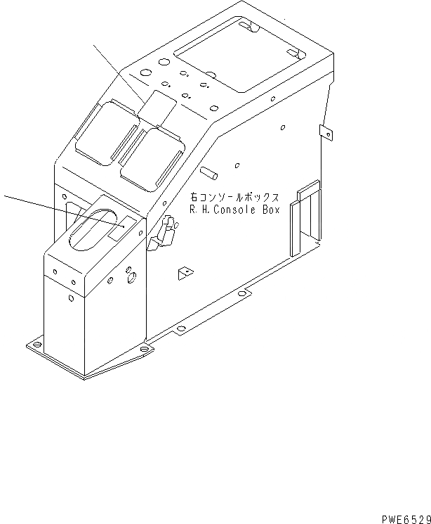 Схема запчастей Komatsu WA100-3A-SN - ПОЛ ТАБЛИЧКИ (С SLIDE ТИП MULTI ОТВАЛ) КАБИНА ОПЕРАТОРА И СИСТЕМА УПРАВЛЕНИЯ
