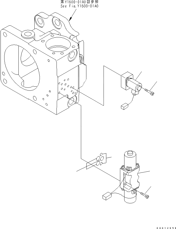 Схема запчастей Komatsu WA100-5-SN - HST НАСОС (/) ОСНОВН. КОМПОНЕНТЫ И РЕМКОМПЛЕКТЫ
