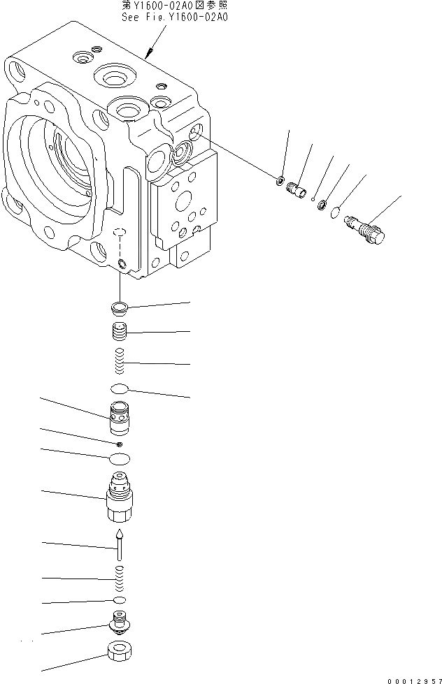 Схема запчастей Komatsu WA100-5-SS - HST НАСОС (8/) ОСНОВН. КОМПОНЕНТЫ И РЕМКОМПЛЕКТЫ