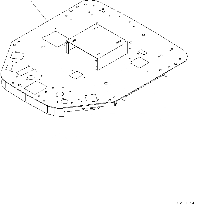 Схема запчастей Komatsu WA100M-3-CN - ОСНОВН. КОНСТРУКЦИЯ (С 3-Х СЕКЦИОНН. КЛАПАН)(№-) OPERATIORS ОБСТАНОВКА И СИСТЕМА УПРАВЛЕНИЯ
