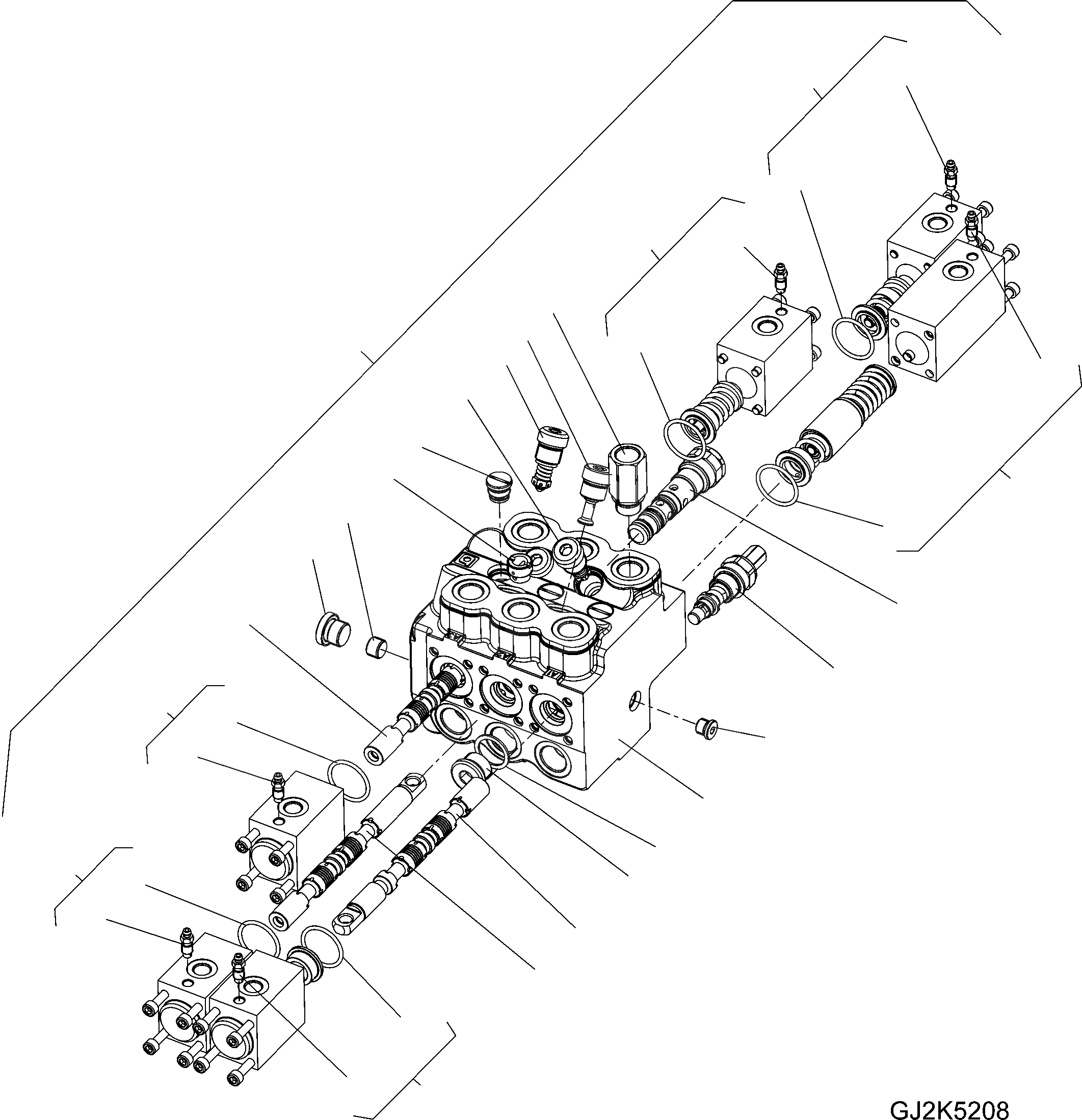 Схема запчастей Komatsu WA100M-5 30 km - УПРАВЛЯЮЩ. КЛАПАН, EXECUTION ТРУБЫS ДЛЯ УДАЛЕНН. УПРАВЛЯЮЩ. КЛАПАН