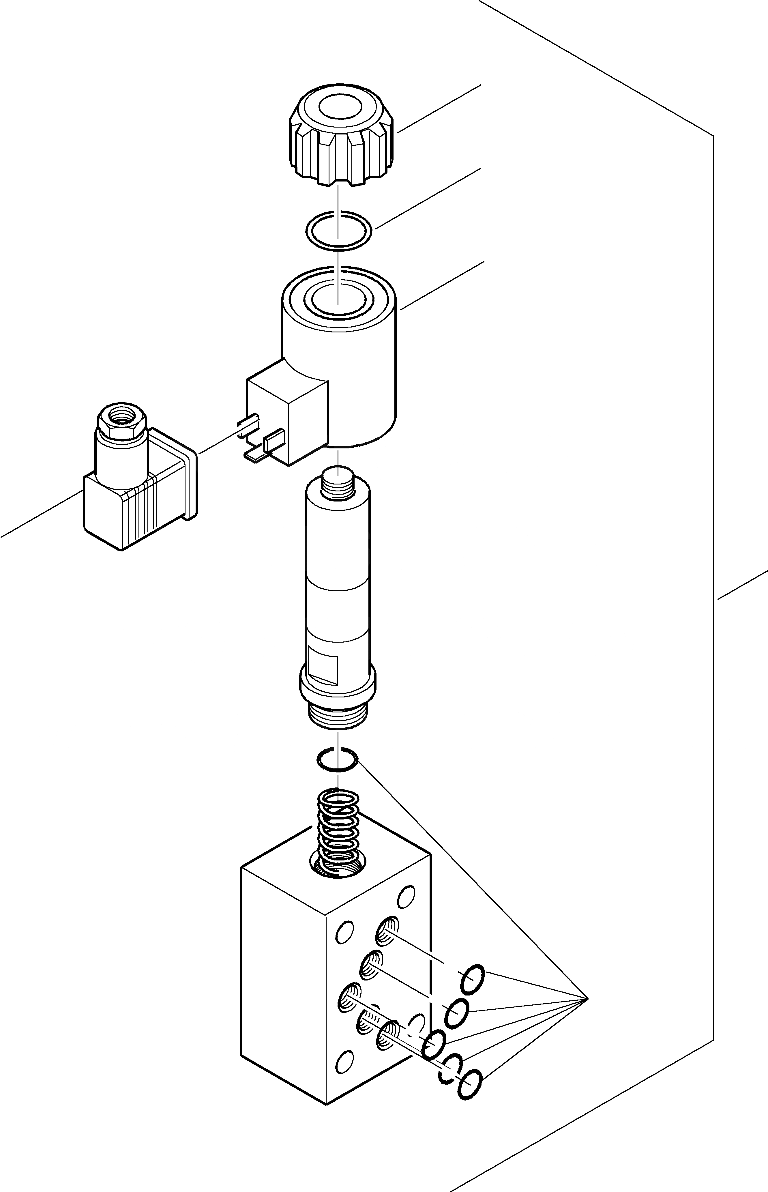 Схема запчастей Komatsu WA115-3 - A.L.S. СОЛЕНОИДНЫЙ КЛАПАН ОБОРУД-Е