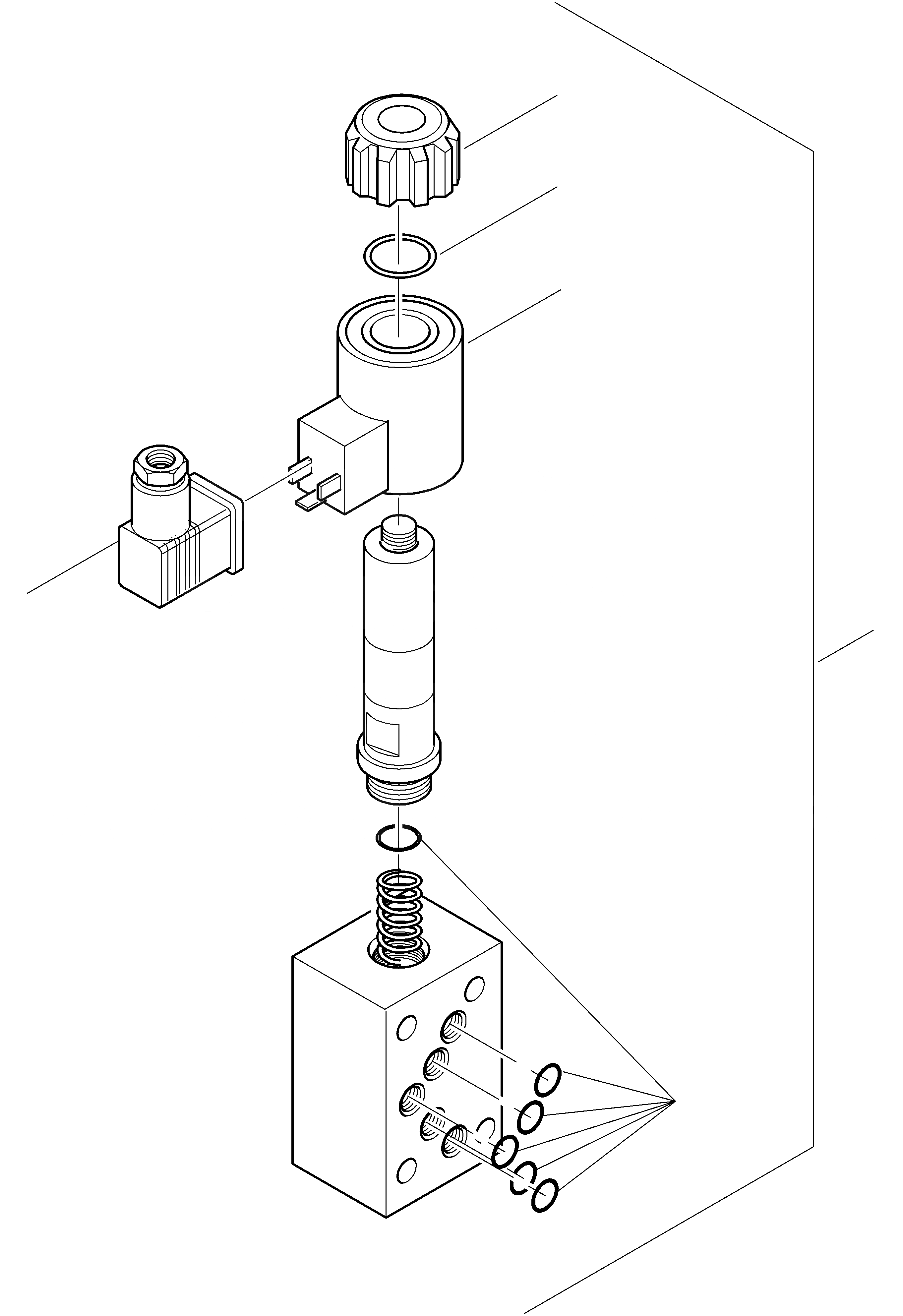 Схема запчастей Komatsu WA115-3 - A.L.S. СОЛЕНОИДНЫЙ КЛАПАН ОБОРУД-Е