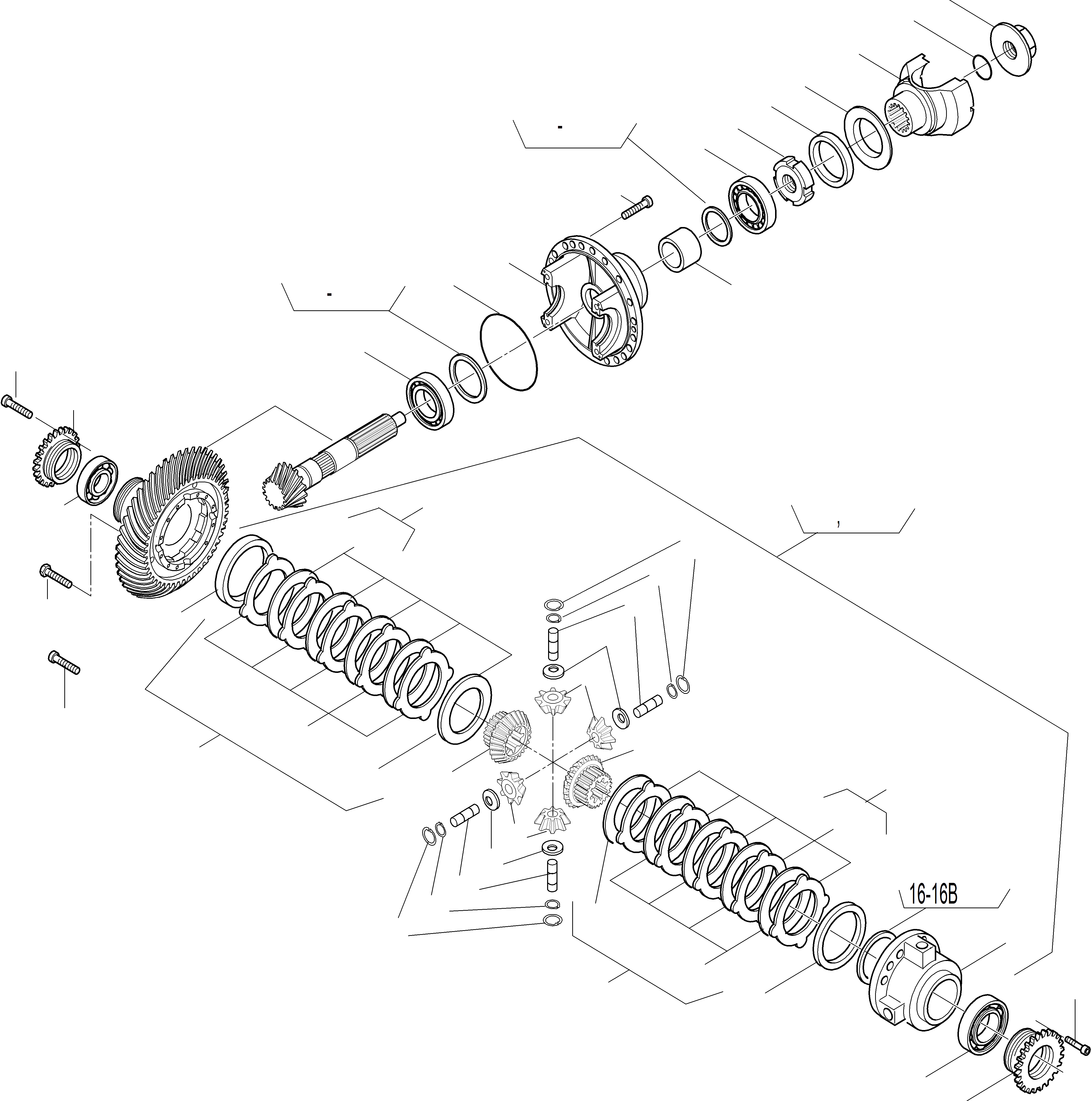 Схема запчастей Komatsu WA115-3 - МОСТ INSERT, ПЕРЕДНИЙ МОСТ 8 ПЕРЕДНИЙ МОСТ