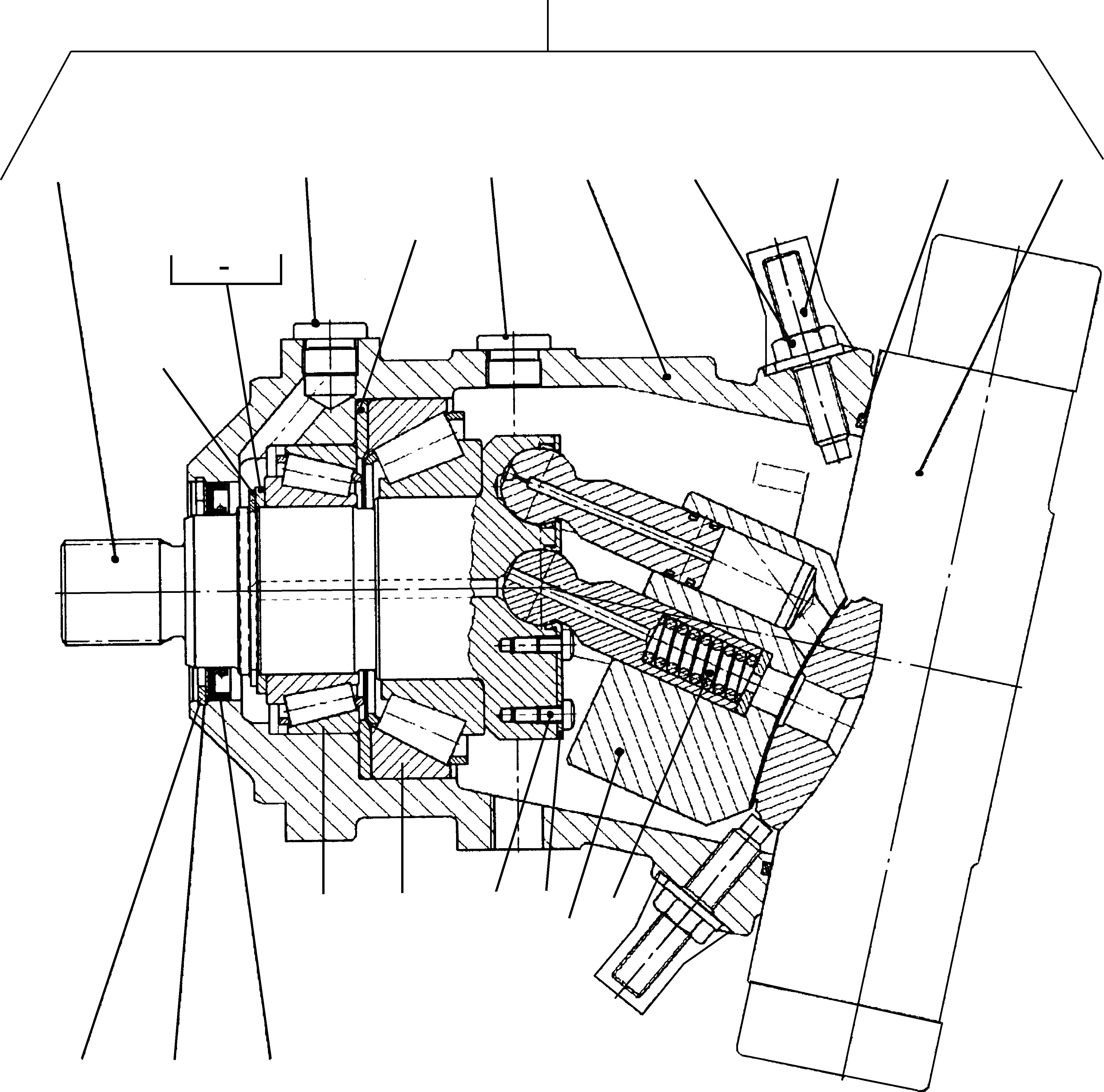 Схема запчастей Komatsu WA115-3 - AXIAL ПОРШЕНЬ ДВИГАТЕЛЬ ТРАНСМИССИЯ, КРЕСТОВИНА