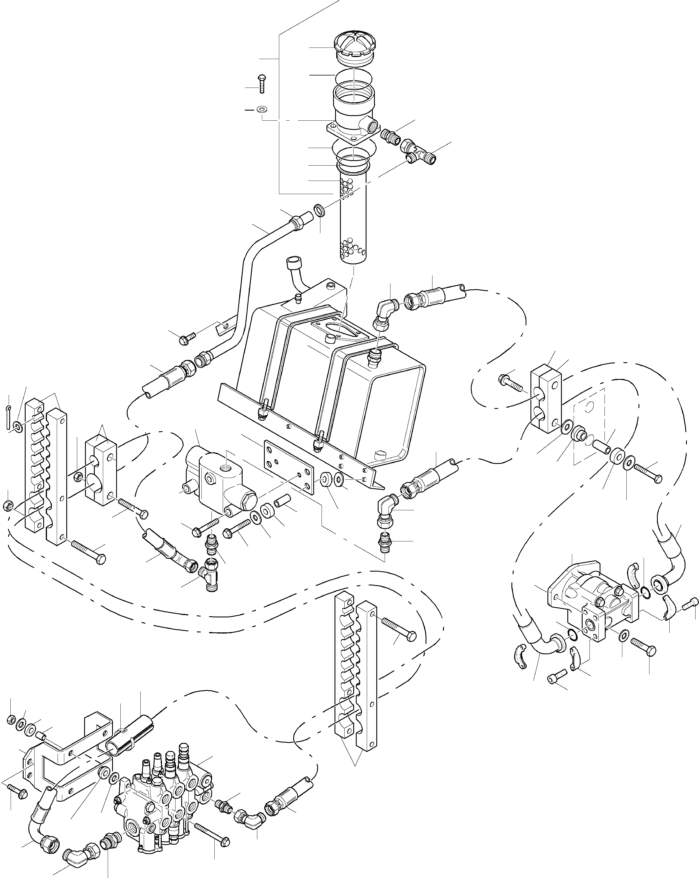 Схема запчастей Komatsu WA115-3 - ГИДРАВЛИКА ГИДРАВЛИКА
