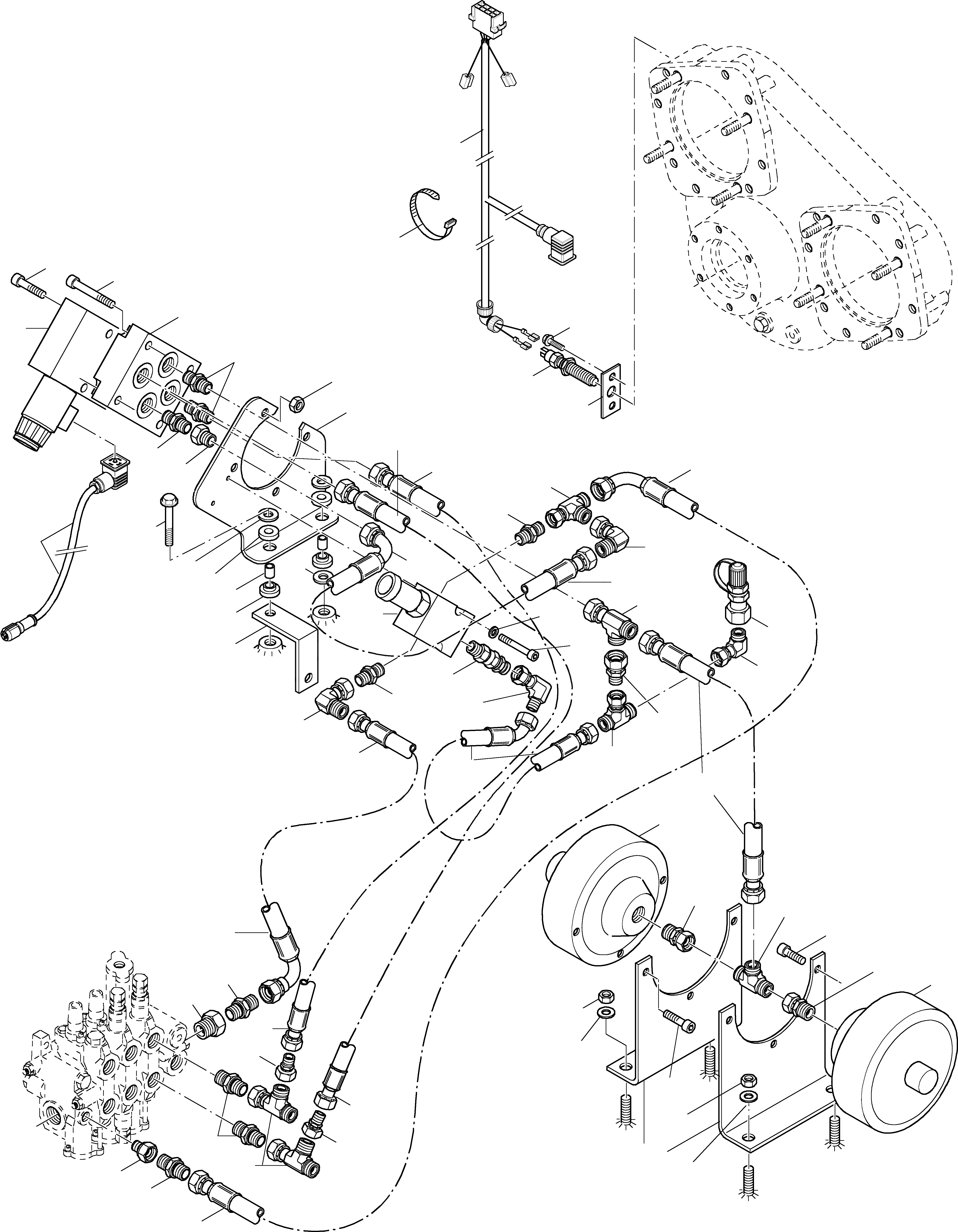 Схема запчастей Komatsu WA115-3 - A.L.S. ОБОРУД-Е ОБОРУД-Е