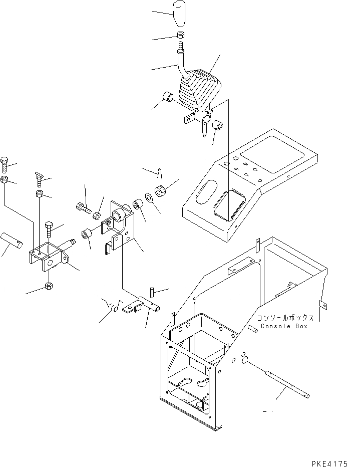 Схема запчастей Komatsu WA120-3CS - УПРАВЛЕНИЕ ПОГРУЗКОЙ (РАБОЧЕЕ ОБОРУДОВАНИЕ CONTOROL РЫЧАГ) OPERATIORS ОБСТАНОВКА И СИСТЕМА УПРАВЛЕНИЯ