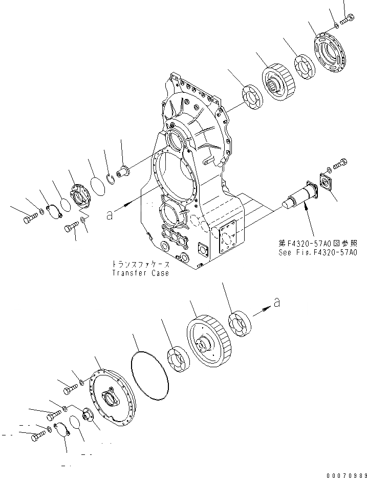 Схема запчастей Komatsu WA1200-3 - ТРАНСМИССИЯ ПЕРЕДАЧА ПРИВОД ГИДРОТРАНСФОРМАТОР И ТРАНСМИССИЯ