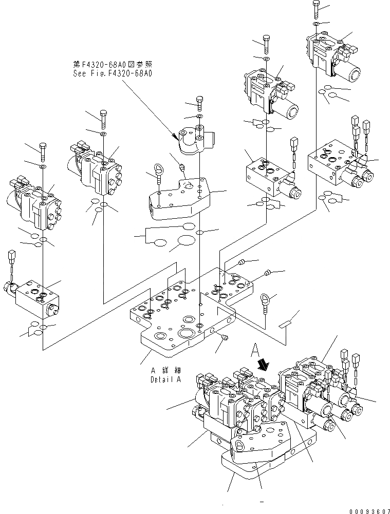 Схема запчастей Komatsu WA1200-3 - КЛАПАН УПРАВЛЕНИЯ ТРАНСМИССИЕЙ ГИДРОТРАНСФОРМАТОР И ТРАНСМИССИЯ