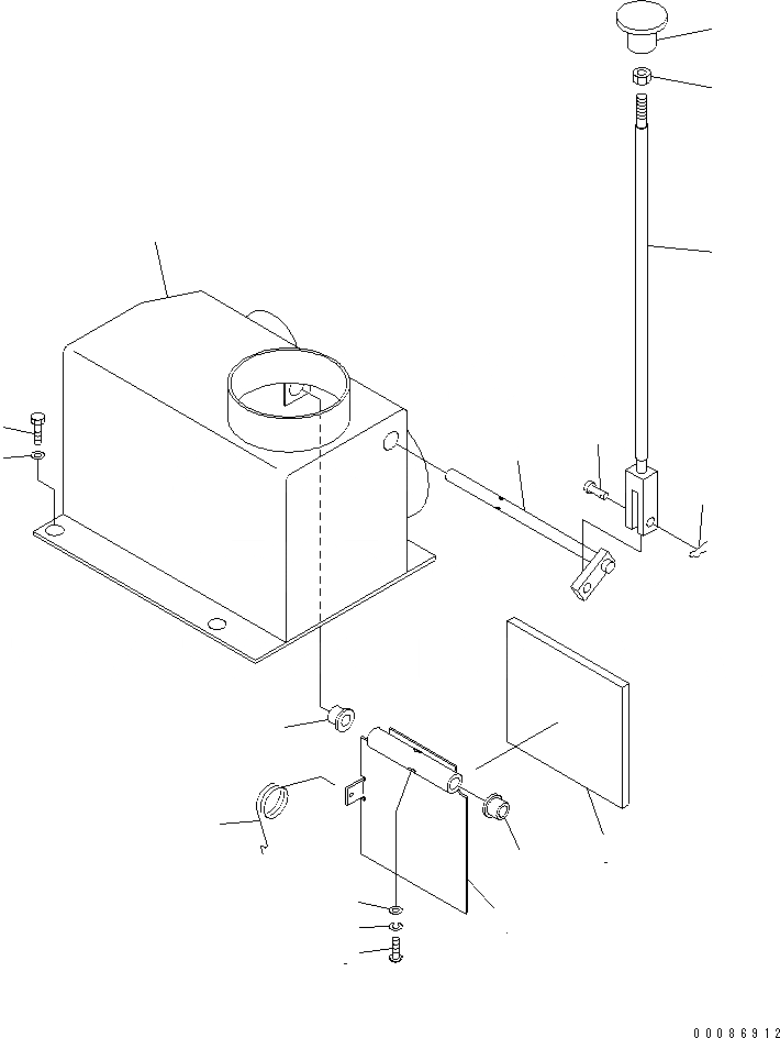 Схема запчастей Komatsu WA1200-3 - ПОЛ SUB (КОНДИЦ. ВОЗДУХА И ВОЗДУХОВОДЫ) (АНТИОБЛЕДЕНИТЕЛЬ РЫЧАГ) (TRAINER СИДЕНЬЕ СПЕЦ-Я.)(№78-) КАБИНА ОПЕРАТОРА И СИСТЕМА УПРАВЛЕНИЯ