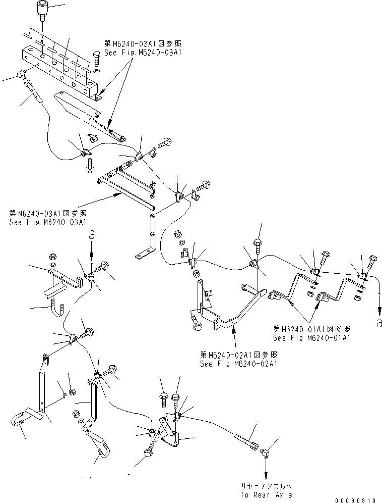 Схема запчастей Komatsu WA1200-3 - CONSENTRATE САПУН ЗАДН. МОСТ САПУН ЛИНИЯ (RIO TINTO СПЕЦ-Я.) (CANISTER САПУН СПЕЦ-Я.) (ИСПАНИЯ)(№9-) ЧАСТИ КОРПУСА