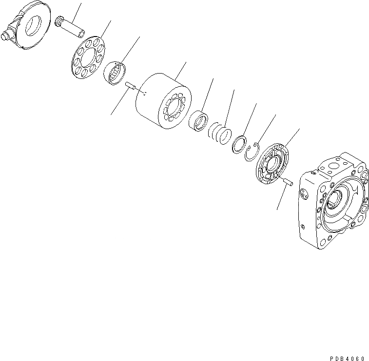 Схема запчастей Komatsu WA1200-3 - ПОГРУЗ. НАСОС (/) (NO. НАСОС) ОСНОВН. КОМПОНЕНТЫ И РЕМКОМПЛЕКТЫ