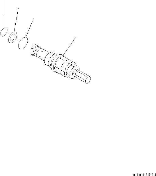 Схема запчастей Komatsu WA1200-3 - КЛАПАН БЕЗОПАСНОСТИ (ДЛЯ ЭКСТРЕННОГО УПРАВЛЕНИЯ) ОСНОВН. КОМПОНЕНТЫ И РЕМКОМПЛЕКТЫ