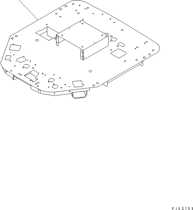Схема запчастей Komatsu WA150-3 - ПОЛ (ОСНОВН. КОНСТРУКЦИЯ) (КАБЕЛЬ УПРАВЛ-Е ТИП)(№-) КАБИНА ОПЕРАТОРА И СИСТЕМА УПРАВЛЕНИЯ