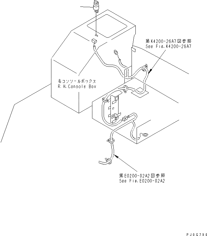 Схема запчастей Komatsu WA150-3 - ПОЛ (ЭЛЕКТРИКА) (СОЕДИНИТ. УСТР-ВО ПЕРЕКЛЮЧАТЕЛЬ)(№-) КАБИНА ОПЕРАТОРА И СИСТЕМА УПРАВЛЕНИЯ