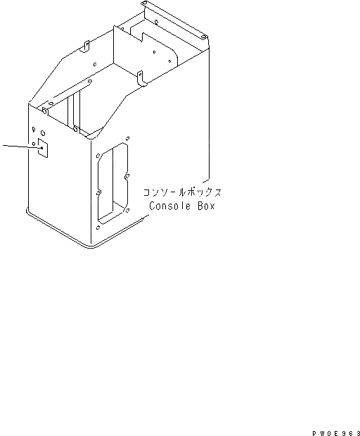 Схема запчастей Komatsu WA150-3 - ПОЛ (ДРУГОЕ ЧАСТИ) (ОБОГРЕВАТЕЛЬ. ПЛАСТИНА) (КАБЕЛЬ УПРАВЛ-Е ТИП)(№-) КАБИНА ОПЕРАТОРА И СИСТЕМА УПРАВЛЕНИЯ