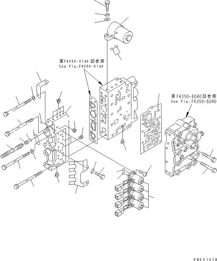 Схема запчастей Komatsu WA150-3-SN - КЛАПАН УПРАВЛЕНИЯ ТРАНСМИССИЕЙ (/) (СОЛЕНОИДНЫЙ КЛАПАН)(№-(778)) ТРАНСМИССИЯ