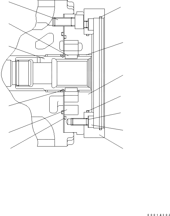 Схема запчастей Komatsu WA150-5-CN - НАСОС (/) ОСНОВН. КОМПОНЕНТЫ И РЕМКОМПЛЕКТЫ