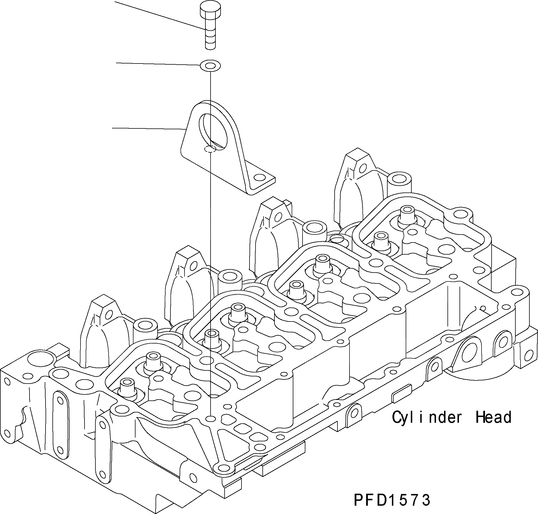 Схема запчастей Komatsu WA150-5 - ПЕРЕДН. ПОДВЕСН. КРОНШТЕЙН AA ДВИГАТЕЛЬ