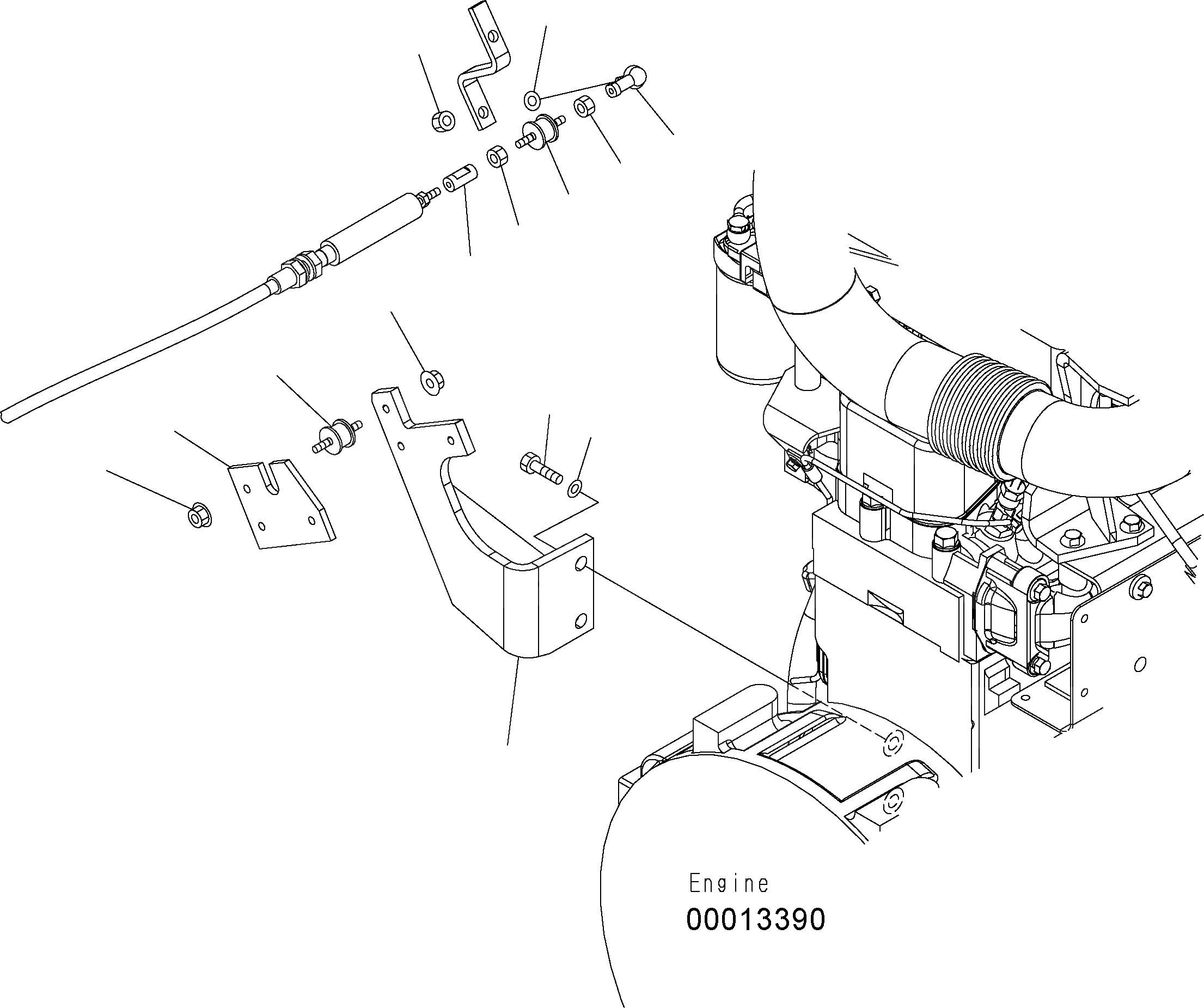 Схема запчастей Komatsu WA150-5 - УПРАВЛ-Е ДВИГАТЕЛЕМ K OPERATORґS ОБСТАНОВКА И СИСТЕМА УПРАВЛЕНИЯ