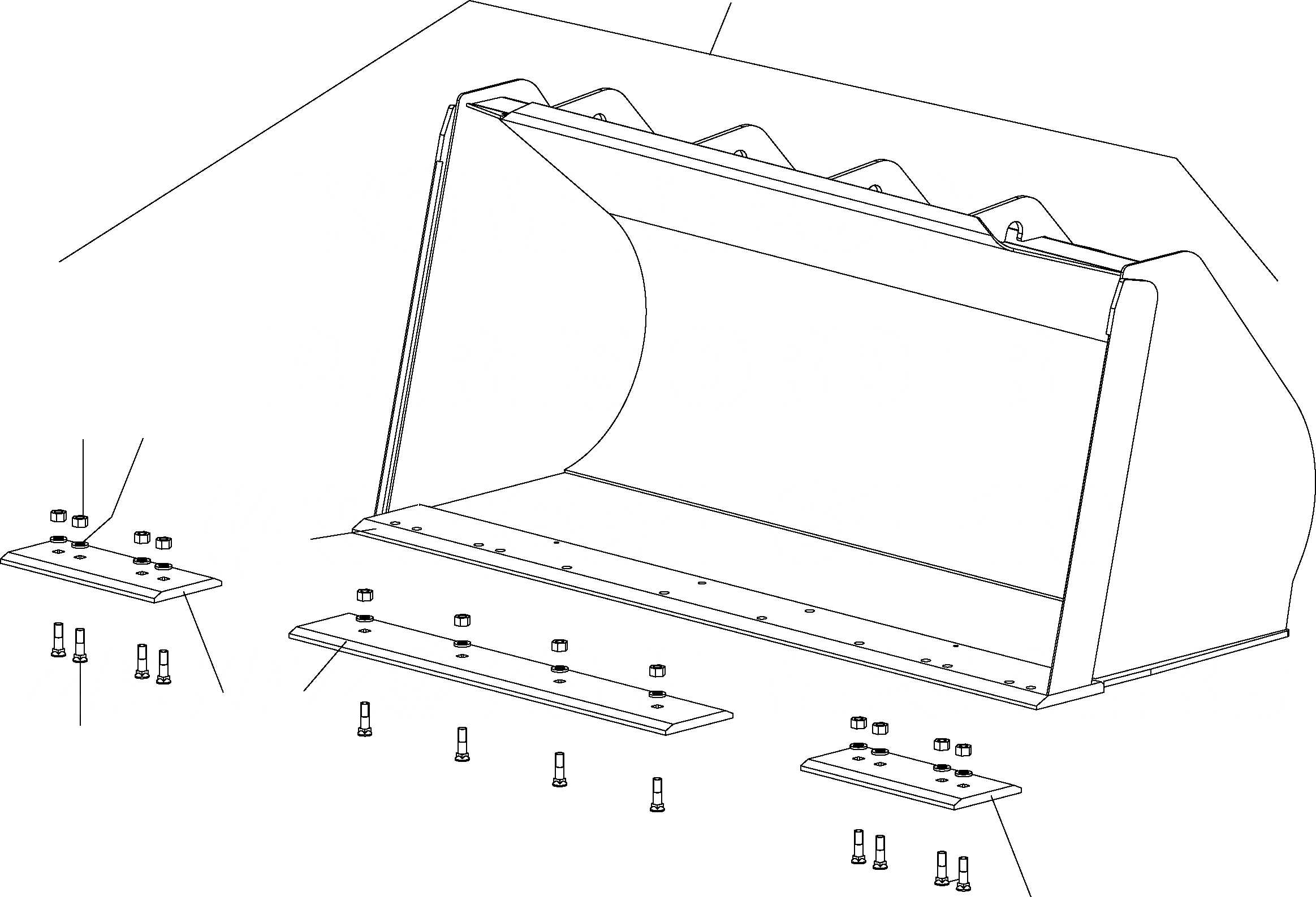 Схема запчастей Komatsu WA150-5 - КОВШ (TYP B / ,7CBM / BOC) T РАБОЧЕЕ ОБОРУДОВАНИЕ