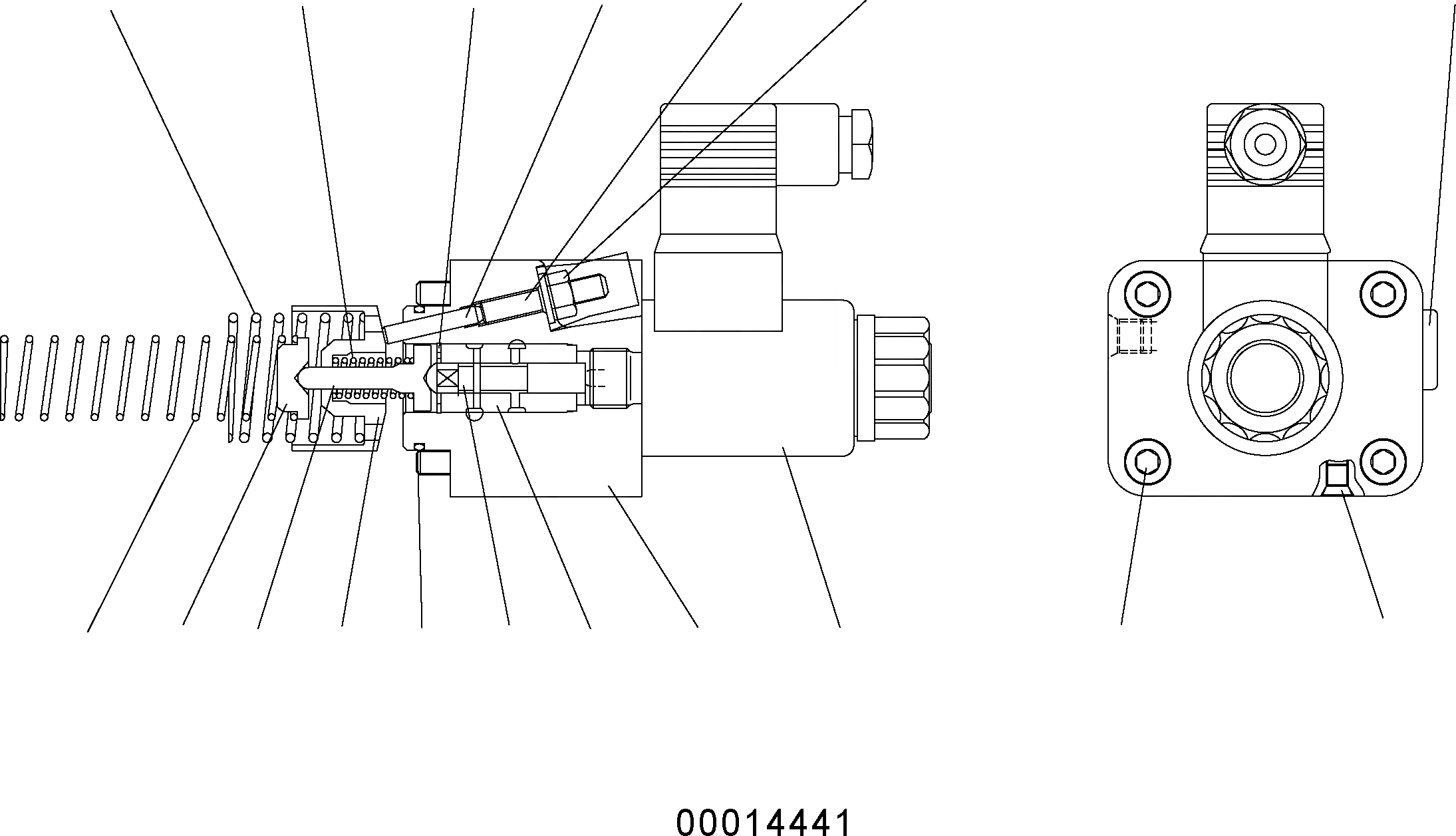Схема запчастей Komatsu WA150-5 - МОТОР (/) Y ОСНОВН. КОМПОНЕНТЫ И РЕМКОМПЛЕКТЫ