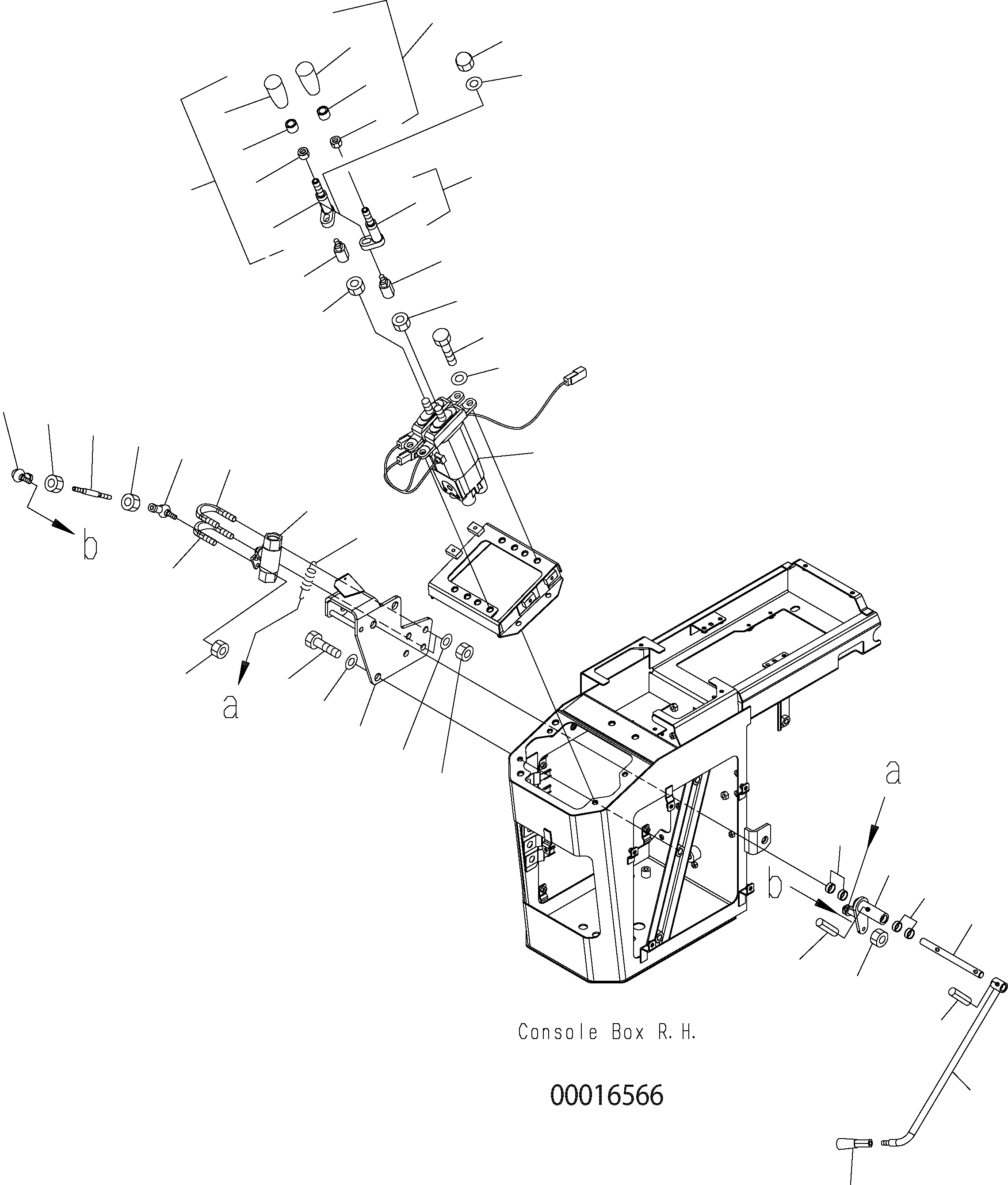 Схема запчастей Komatsu WA150PZ-5 - ПОЛ (УПРАВЛЕНИЕ ПОГРУЗКОЙ РЫЧАГ 2-Х СЕКЦИОНН. F/R ПЕРЕКЛЮЧАТЕЛЬ С / БЕЗ E.C.S.S.) K OPERATORґS ОБСТАНОВКА И СИСТЕМА УПРАВЛЕНИЯ